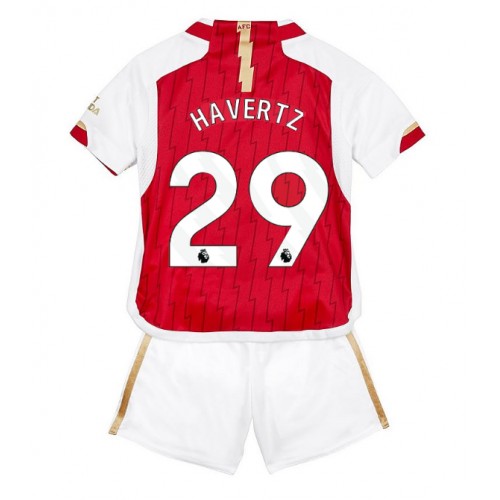 Maillot de foot Arsenal Kai Havertz #29 Domicile enfant 2023-24 Manches Courte (+ pantalon court)